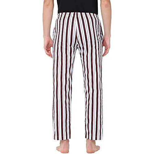 Urban Scottish 100% Comfortable Men's Lounge Pants, Leisure-Wear Elastic Waist-Band & Regular Fit, Machine Washable Home Clothing, Expert Craftsmanship Featuring Plush To The Touch Feel (Uspj2154-Xl)