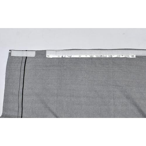 Tuni Mani (Mini Border Men's Cotton Welcro Pocket Dhoti, Vesti/Adjustable For All Size (28"-44") (Single Dhoti) (Grey)