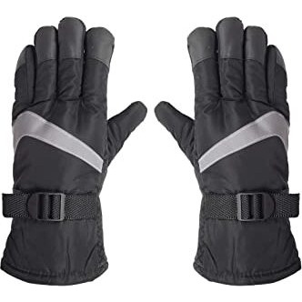 Fabseasons Warm Winter Gloves For Men & Women, With Faux Fur Thermal Lining Inside For Cold Weather