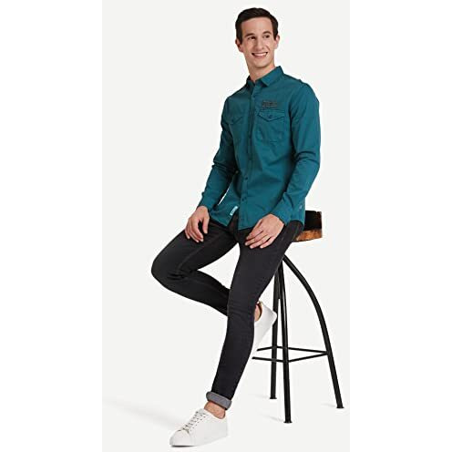 Amazon Brand - Inkast Denim Co. Men's Skinny Fit Stretchable Jeans (In-Sk-161_Grey_34)