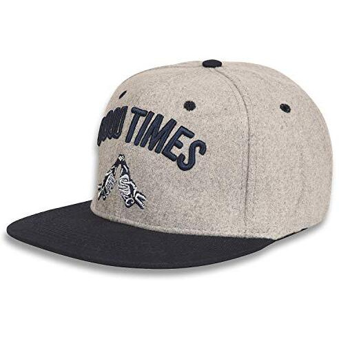 Drunken Cap For Men Women Unisex Topi Head Branded Good Time Boy's Girl's Hip Hop Caps Adjustable Strap Summer Sports Gym Dance Cotton Free Size Woolen Fashion Baseball (Light Grey)