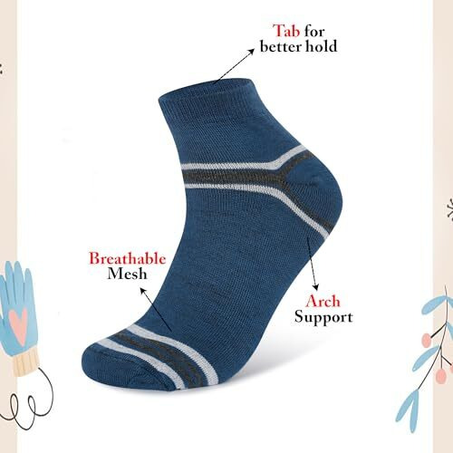 Sjeware 6 Pairs Solid Cotton Ankle Length Socks For Men & Women, Multicolor, Pack Of 6, Free Size