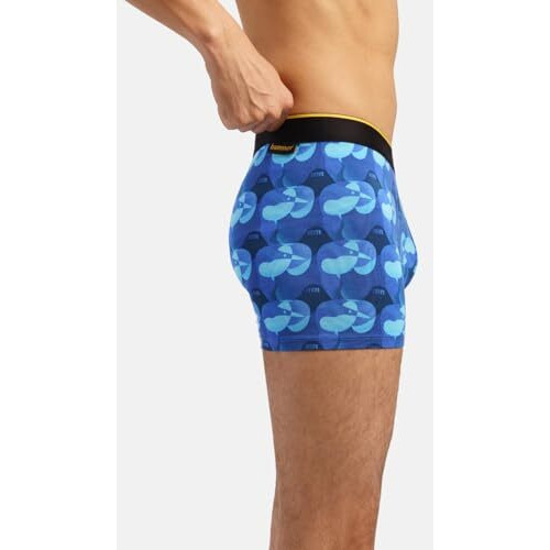 Bummer Printed Micro Modal Trunks Underwear For Men  Ultra Soft & Breathable, 3 Times Softer Than Cotton, Anti-Bacterial, Stretchable For Ultimate Comfort & Style, Pack Of 1 (A Shark Tank Product)