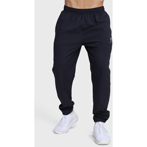 Fuaark Track Pant For Men Slim Fit Joggers For Men For Running, Gym Sports Lower For Men (Black, M)