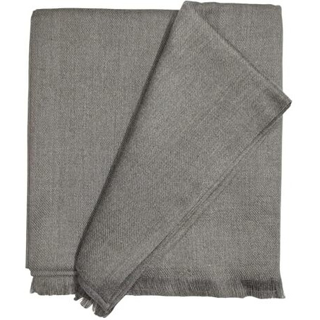 Arvore Bunkaar Dhariwal Men's Plain Faux Cashmilon Woolen Shawl/Lohi (Medium)