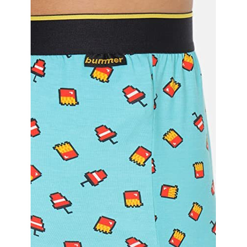 Bummer Printed Micro Modal Boxers Shorts For Men  Ultra Soft & Breathable, 3 Times Softer Than Cotton, Anti-Bacterial, Stretchable For Ultimate Comfort, Combo Pack Of 2 (A Shark Tank Product)