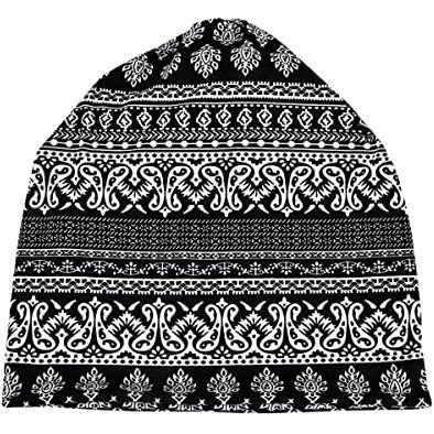 Youstylo - You Are Priority Men's Women's Slouchy Blended Cotton Summer Winter Beanie Skull Multicolor Cap - Sb3034A (Black, Free Size)