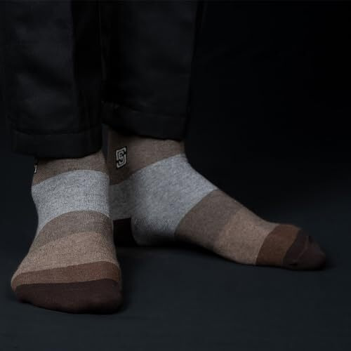The Sock Street Men's Cotton Full Length Socks