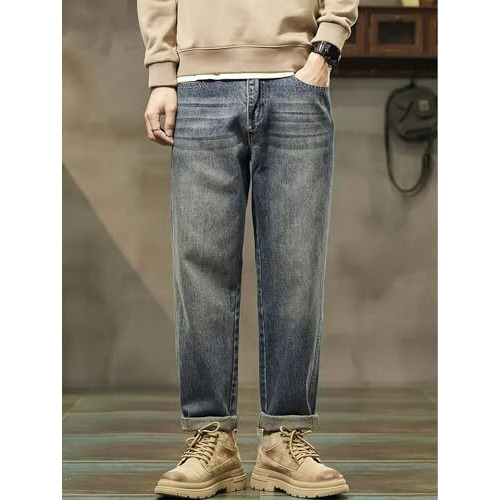 Lymio Jeans For Men || Men Jeans || Stylish Jeans For Men || Men Jeans Regular Fit (Jeans-15-17) (30, Grey)