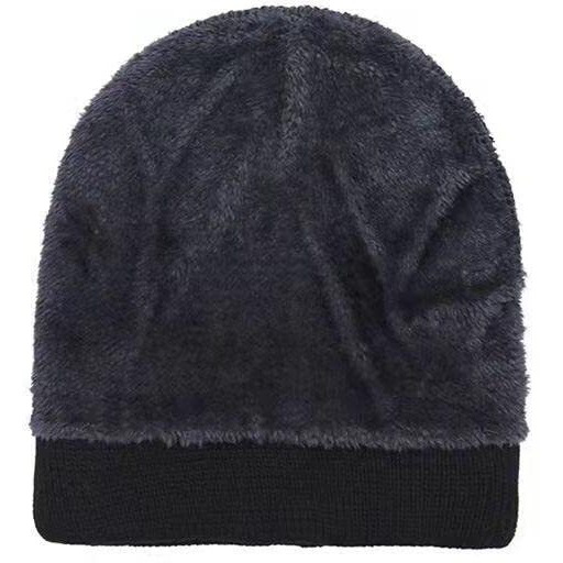 Handcuffs Men's Beanies Winter Hat Skiing Warm Plush Wool Hats Beanie Caps (Black), Free Size