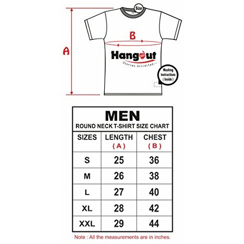 Hangout Hub Cotton Men's Round Neck T-Shirt Shiv Tilak (WhiteX-Large (42) ) Pack Of 1 T-Shirt, Regular Fit