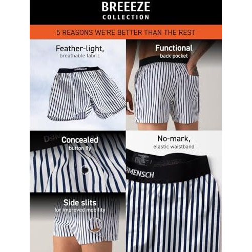 Damensch Breeeze Men's Ultralight Cotton Inner Boxers-Pack Of 1-Sunset Beige-Medium