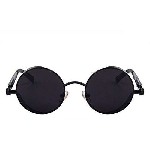 Roshfort Arjun Reddy Black Round Square Sunglasses Unisex (E-3, Black)