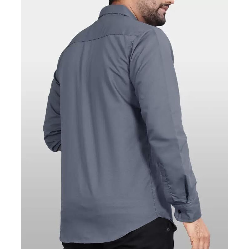 Tee Projekt Casual Cotton Long Sleeve Shirt For Men Formal Wear Regular Wear
