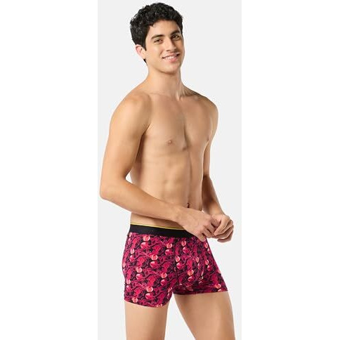 Bummer Micro Modal Trunks Underwear For Men  Ultra Soft & Breathable, 3 Times Softer Than Cotton, Anti-Bacterial, Stretchable For Ultimate Comfort & Style, Combo Pack Of 3 (A Shark Tank Product)