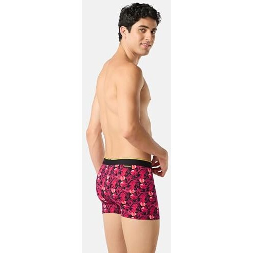 Bummer Micro Modal Trunks Underwear For Men  Ultra Soft & Breathable, 3 Times Softer Than Cotton, Anti-Bacterial, Stretchable For Ultimate Comfort & Style, Combo Pack Of 3 (A Shark Tank Product)