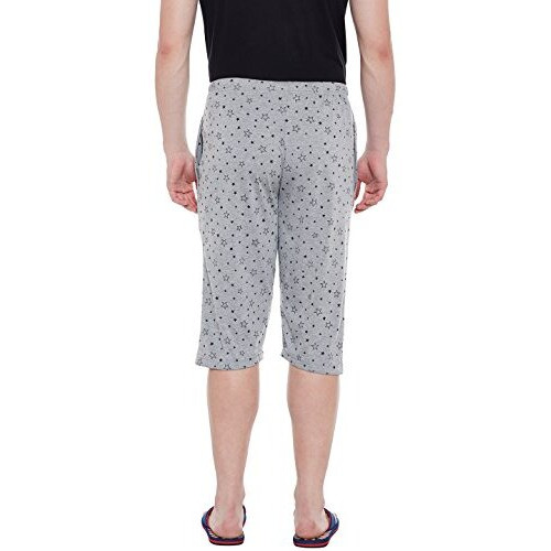Vimal Jonney Men's Slim Fit Capris(Pack Of 2) (Dd13-Prt1M_Prt1N_02-M_Multicoloured_Medium)