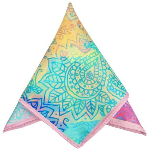 To The Nines Men's Muticolour Pocket Square