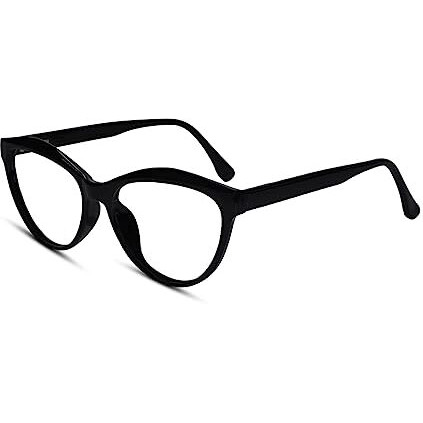 Lenskandy Cat Eye Reading Glasses For Women | Scratch Reistant Blue Cut Lenses | Uv Blocking Glasses | Available Power +1.00 1.25 1.50 1.75 2.00 2.25 2.50 2.75 3.00 3.50 4.00 | Black |3