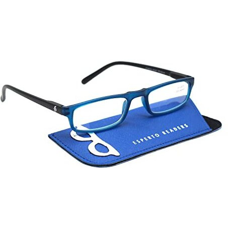 Esperto Readers Athens Full Rim Reading Glasses - Blue(For Men & Women) Power +1.00 To +3.00 (+2.00)