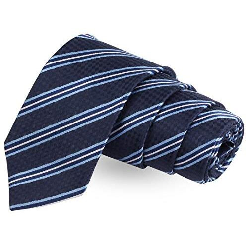 Peluche Blue Ombre Blue Colored Microfiber Necktie For Men