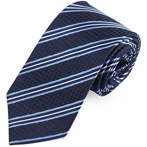 Peluche Blue Ombre Blue Colored Microfiber Necktie For Men