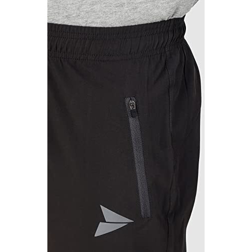 Fitinc Lycra Men Trackpant With Zipper Pockets | Regular Fit Men Fashion Lower | Dry Fit Track Pants For Men For Home & Casual Events  Dark Grey, X-Large