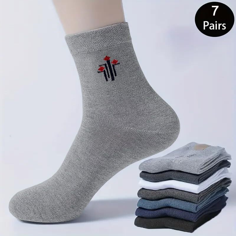 Celary Mens Cotton Calf Length Socks ||Cotton Socks||Odour Free||Office Socks ||Anti-Bacterial||Every Day Socks