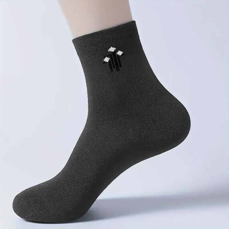 Celary Mens Cotton Calf Length Socks ||Cotton Socks||Odour Free||Office Socks ||Anti-Bacterial||Every Day Socks