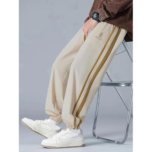 Lymio Regular Track Pant For Men || Track Pants || Plain Track Pant (Tp-66-S) Beige