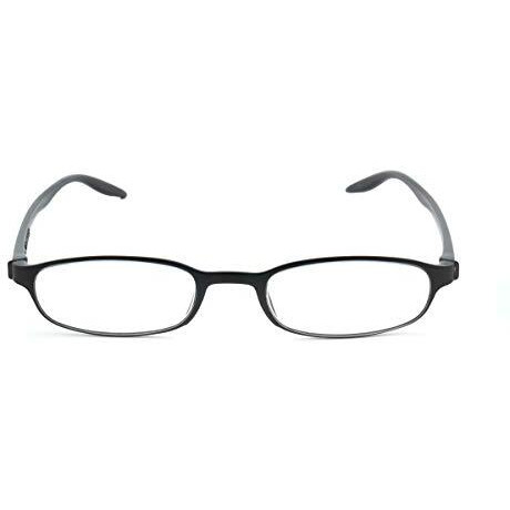 Dr.Harmann's Rectangular Reading Glasses (Black) (Library 6 +2.00)