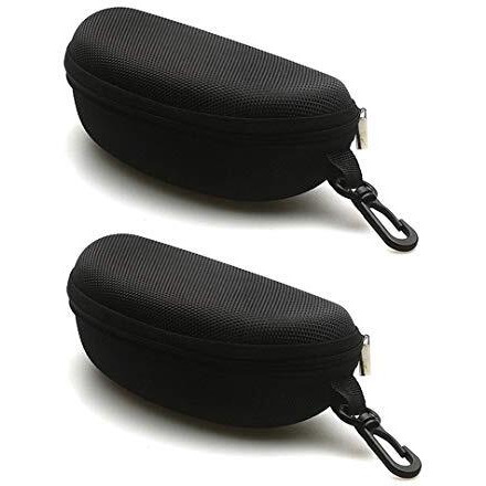 Jern Sunglasses Case And Large Waterproof Eyeglasses Case Hard Eva Zipper For Men & Women (2)