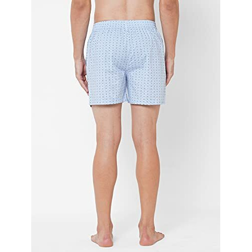 Urban Scottish Ultra-Comfortable Men's Multicolor Boxer Pants (Pack Of 3), 100% Cotton, Stylish Print, Soft & Stretchy Elastic Waist Band, Breathable With Gentle Snug Fit(Usbx2111-Xl)