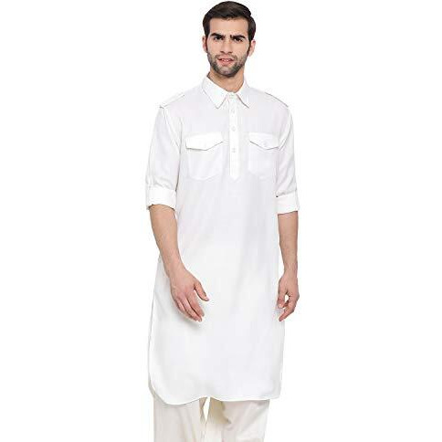 Vastramay Vm Mens Cotton Blend Mustard Kurta - Elegance For Festivals & Ethnic Events