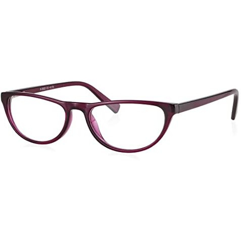 Klar Eye Cat Eye Reading Glasses For Women Mobile And Computer Reading Glasses Anti Reflection Scratch Resistant Reading Glasses Powers From +0.75 To +3.50 K-3022 (+2, Purple)