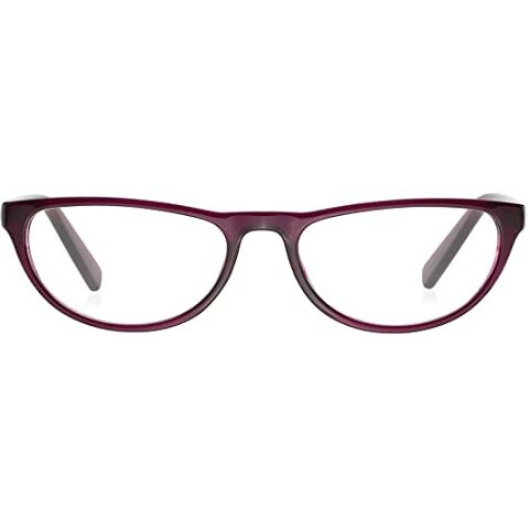 Klar Eye Cat Eye Reading Glasses For Women Mobile And Computer Reading Glasses Anti Reflection Scratch Resistant Reading Glasses Powers From +0.75 To +3.50 K-3022 (+2, Purple)