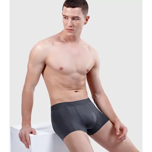 Dhruva Sales Solid Nylon Boxer Briefs Underwear For Mens And Boys (Pack Of 2) (Multi-Color)