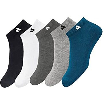 Sjeware Men And Women Solid Ankle Length Socks (Pack Of 5) Sjw-2025
