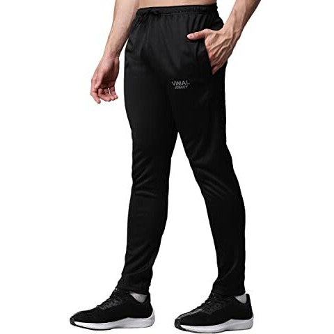 Mack Jonney Men Regular Fit Trackpants Black Xx-Large Pack Of 1-Dryfit_D10_Black_01-Xxl