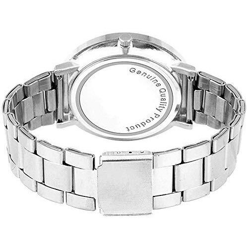 Selloria Boy's Combo Pack Of Analogue Stainless Steel Watch With Sunglass (Black)