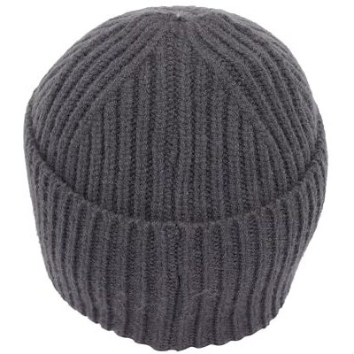 Fabseasons Unisex Warm Acrylic Woolen Beanie Skull Cap - For Men And Women - For Outdoor Activities Grey