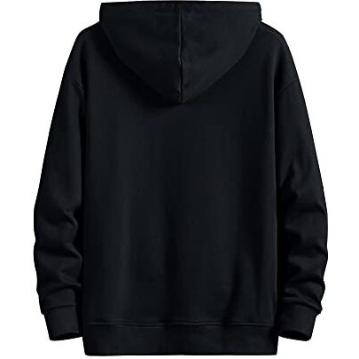 Jump Cuts||Hooded Tshirt For Men||Fullsleeve Tshirts||Hoodie For Men||Printed Regular Fit Tshirt For Men Black