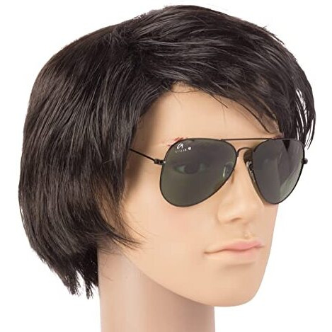 Aislin Toughened Glass Aviator Unisex Sunglasses - (Dark Green G-15 Lens | Black Frame | Medium Size | Rb3025)