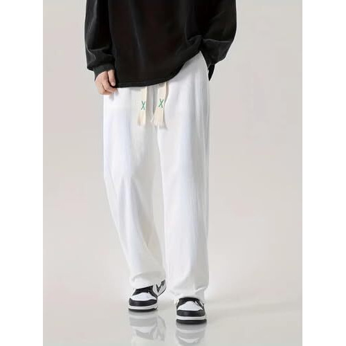 Jvx Men Trouser || Mentrouser Pants || Mentrouser Pants Cotton || Trouser For Men(Trouser-01) (In, Numeric, 32, White)