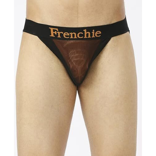 Frenchie Men's Cotton G-Strings Solid Underwear Envy_Assorted-Pack Of 3