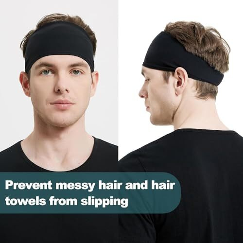 Paropkar 2 Design Multi Sports Headbnad Breathable Sweat Wicking Sweatband Wristband Headbands For Men Women Boys Girls (Royal Blue)