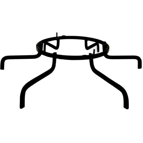 Kbb 100% Iron Metal Bati Tandoor Stand For Glass Cook Top, Oven Stand