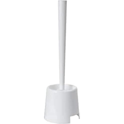 Ikea Plastic Bolmen Toilet Brush/Holder By Flavouredlove (White), Pack Of 1