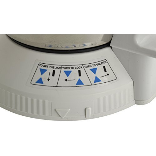 Panasonic 1100 Ml Mill Jar With Safety Lock (White) (Suitable For Model Ac555,Ac560, Ac400, Ac460, Ac300, Ac360, Ac350, Ac310, Ac200, Ac210)