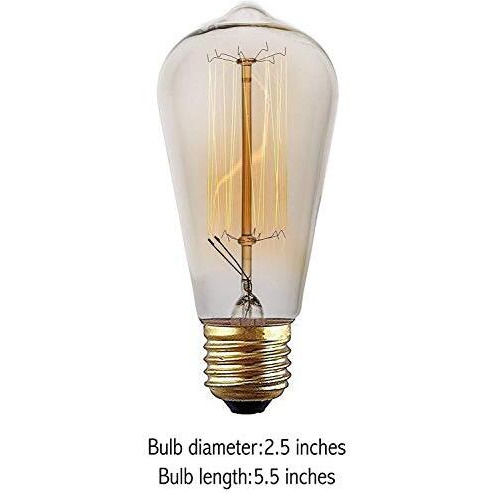 Groeien 40W E26, E27 Incandescent Bulb (Newflex_169, Warm White Yellowish) - Pack Of 3